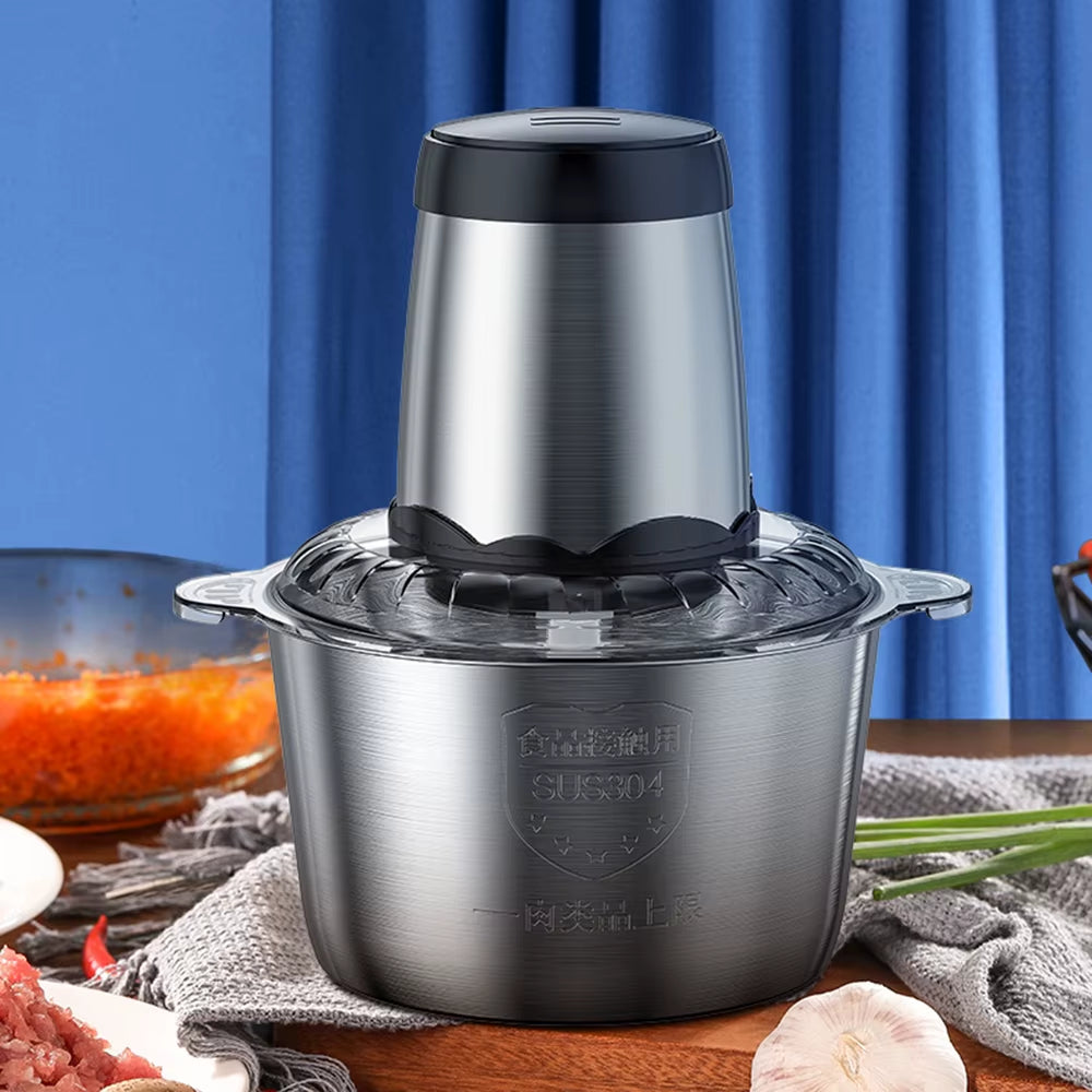 3L / 2L Electric Meat Grinder Machine 110V 220V Stainless Steel Meat Mincer Blender for Kitchen Food Processor Crusher Mixer 다지기