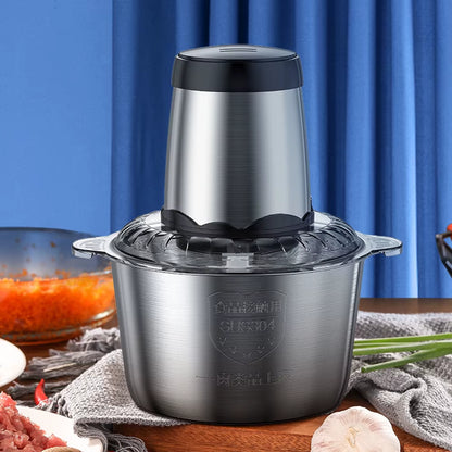 3L / 2L Electric Meat Grinder Machine 110V 220V Stainless Steel Meat Mincer Blender for Kitchen Food Processor Crusher Mixer 다지기