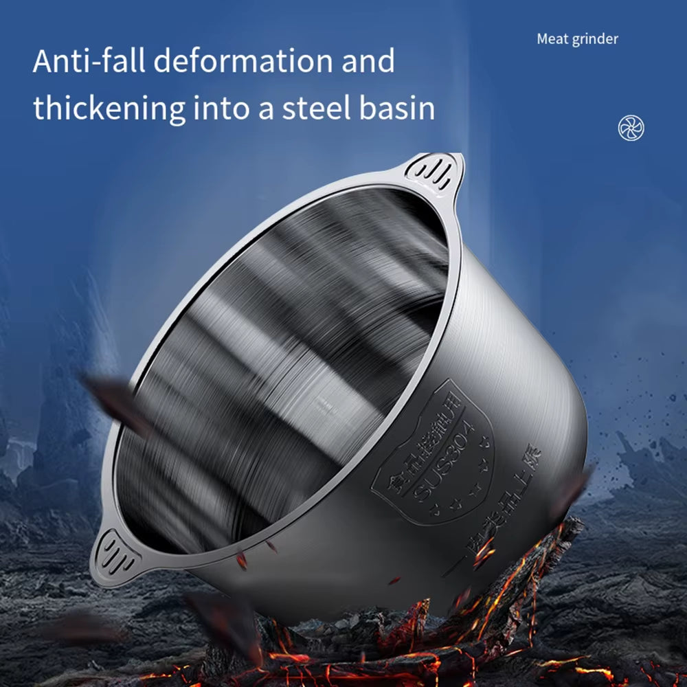 3L / 2L Electric Meat Grinder Machine 110V 220V Stainless Steel Meat Mincer Blender for Kitchen Food Processor Crusher Mixer 다지기