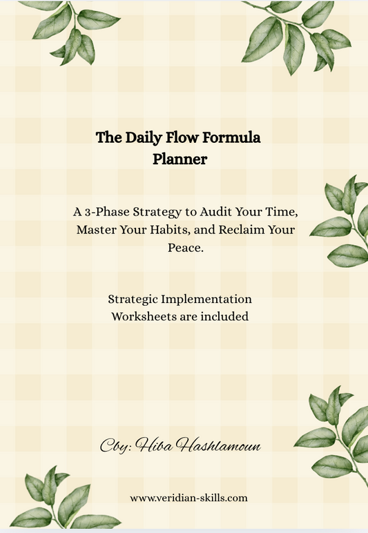 The Daily Flow Formula  Planner